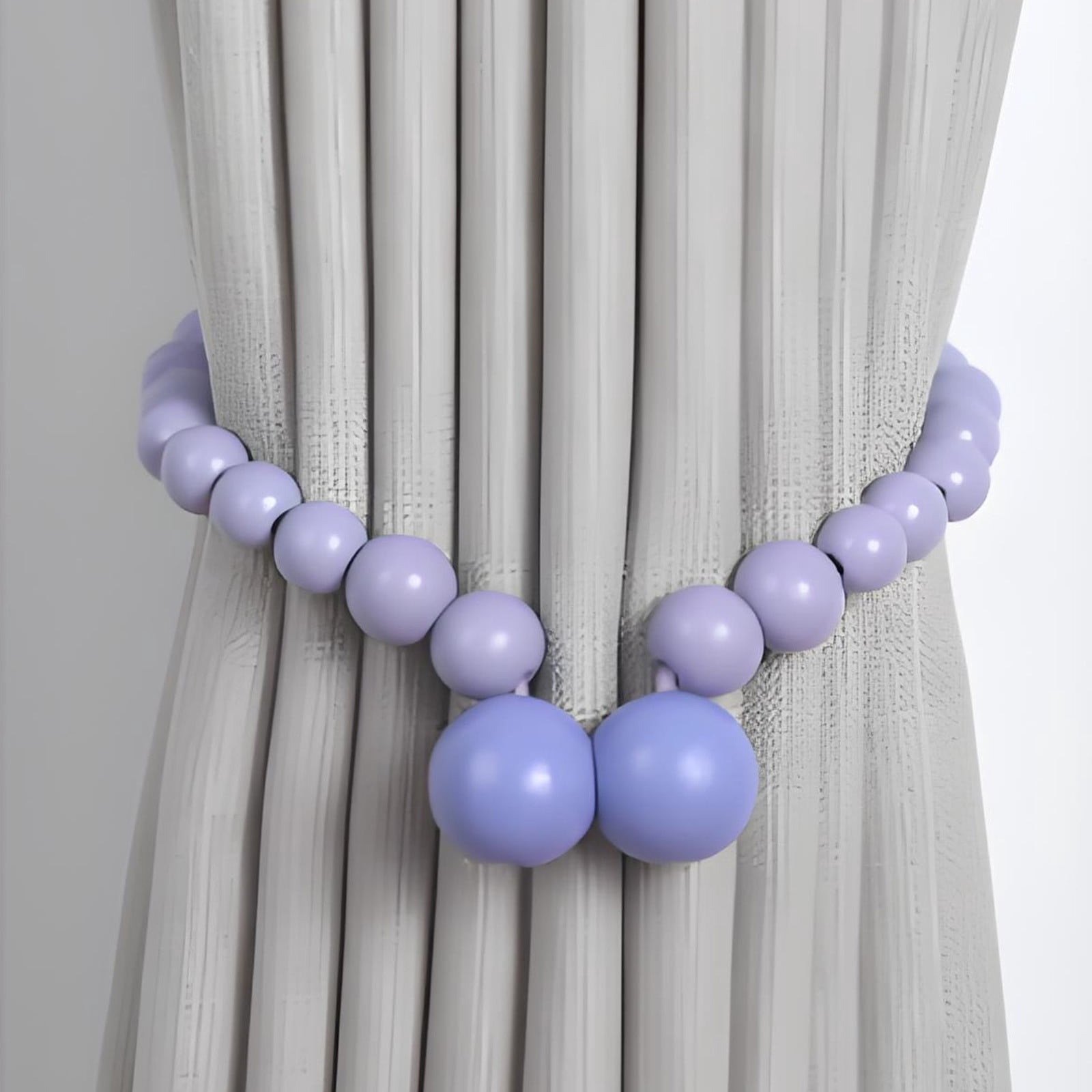 Beaded Curtain Tie Backsnull
