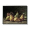 thumbnail image 1 of Classic Pears Still Life Food & Beverage Painting Black Framed Art Print Wall Art, 1 of 7