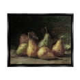 thumbnail image 1 of Classic Pears Still Life Food & Beverage Painting Jet Black Framed Art Print Wall Art, 1 of 6