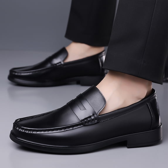 Classic Penny Slip-On Leather Loafer Business Formal Shoes
