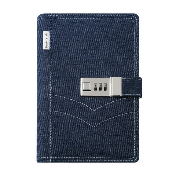 Classic Personal Diary Travel Journal with Lock Password B6 Personal Planner