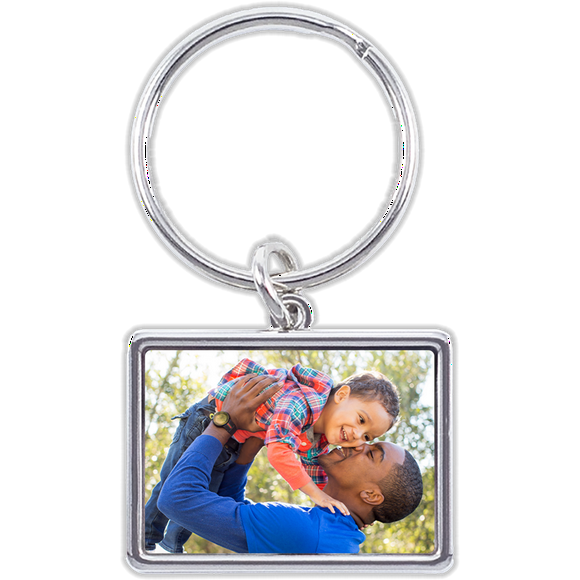 Classic Photo Keychain, Horizontal