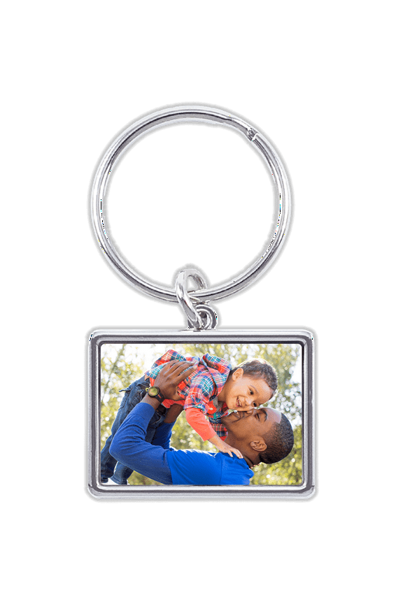 Classic Photo Keychain, Horizontal