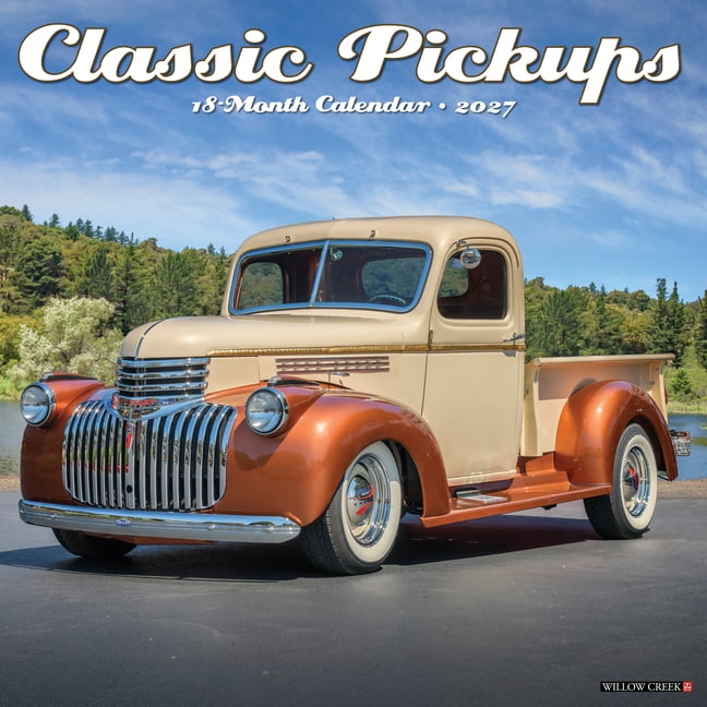 Classic Pickups 2027 12 X 12 Wall Calendar, (Paperback)