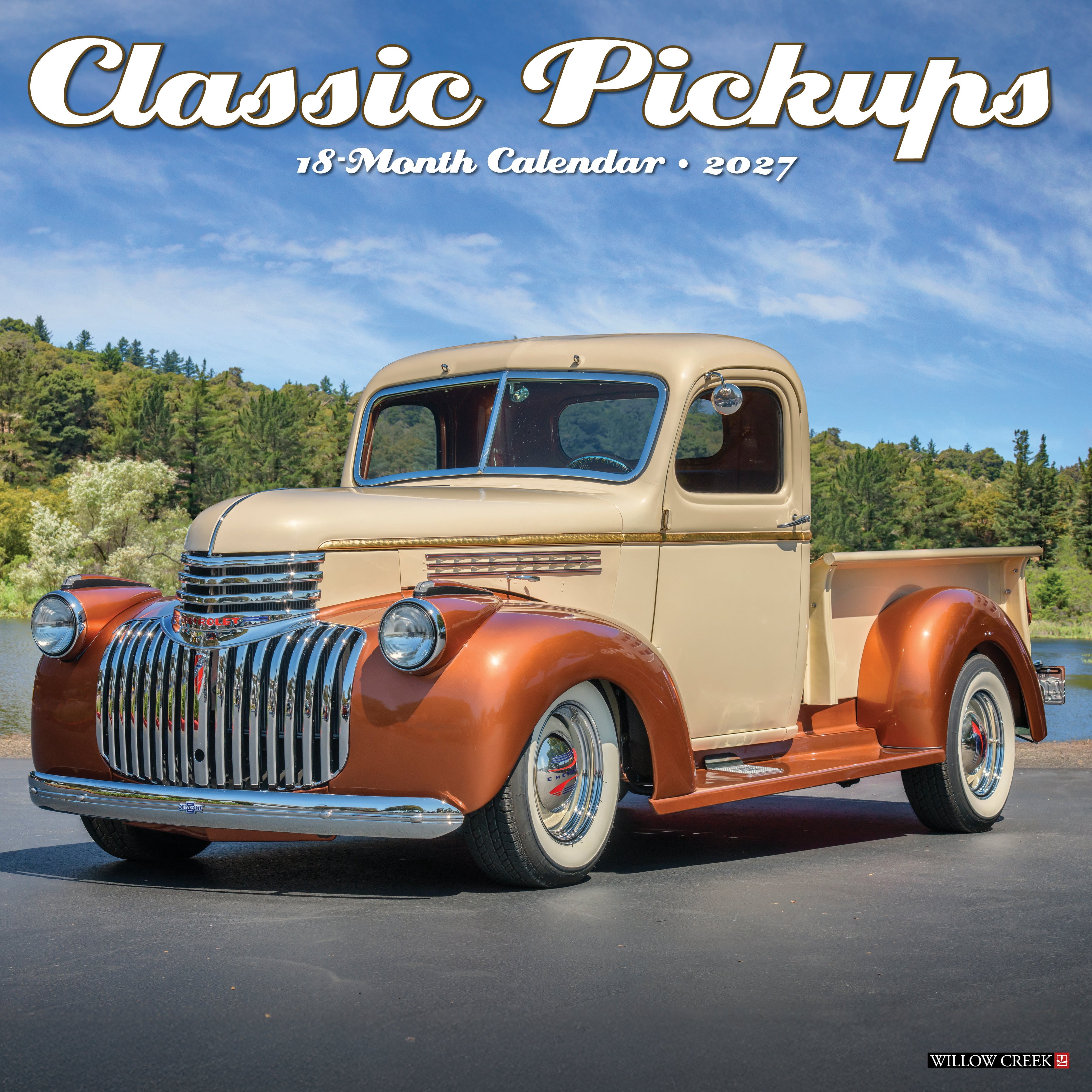 Willow Creek Press, Classic Pickups 2027 Wall Calendar