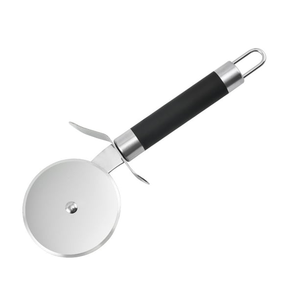 Classic Pizza Wheel with Sharp Blade For Cutting Through Crusts, Pies and More, Built In Finger Guard for Safety and Comfort Grip to Protect Fingers, Dishwasher Safe,