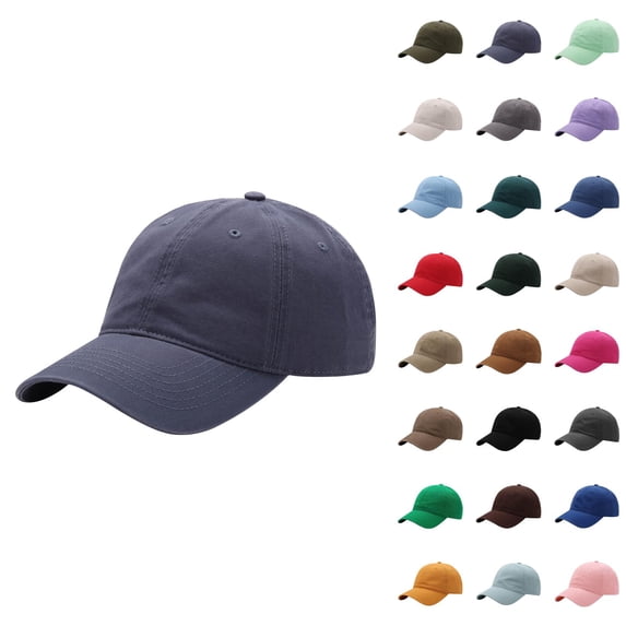 Classic Plain Baseball Cap for Men Women Summer Breathable Dad Hat Sun Hats