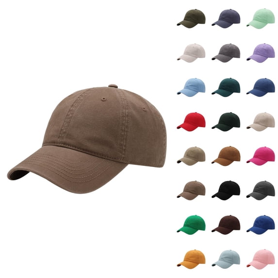 Classic Plain Baseball Cap for Men Women Summer Breathable Dad Hat Sun Hats