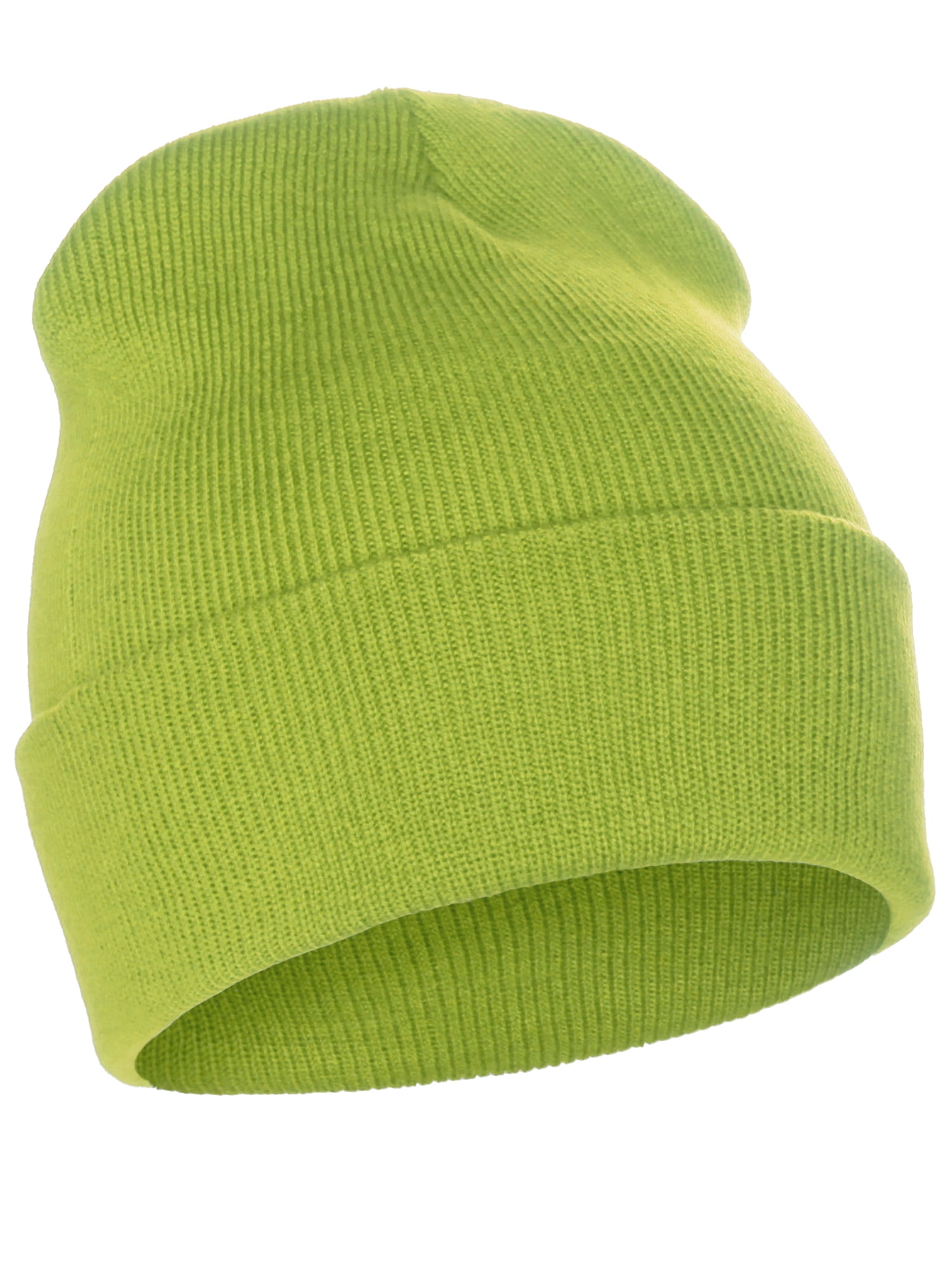 Classic Plain Cuffed Beanie Winter Knit Hat Skully Cap, Turquoise