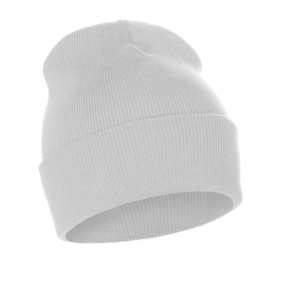 Classic Plain Cuffed Beanie Winter Knit Hat Skully Cap, Unisex Toboggan Hat