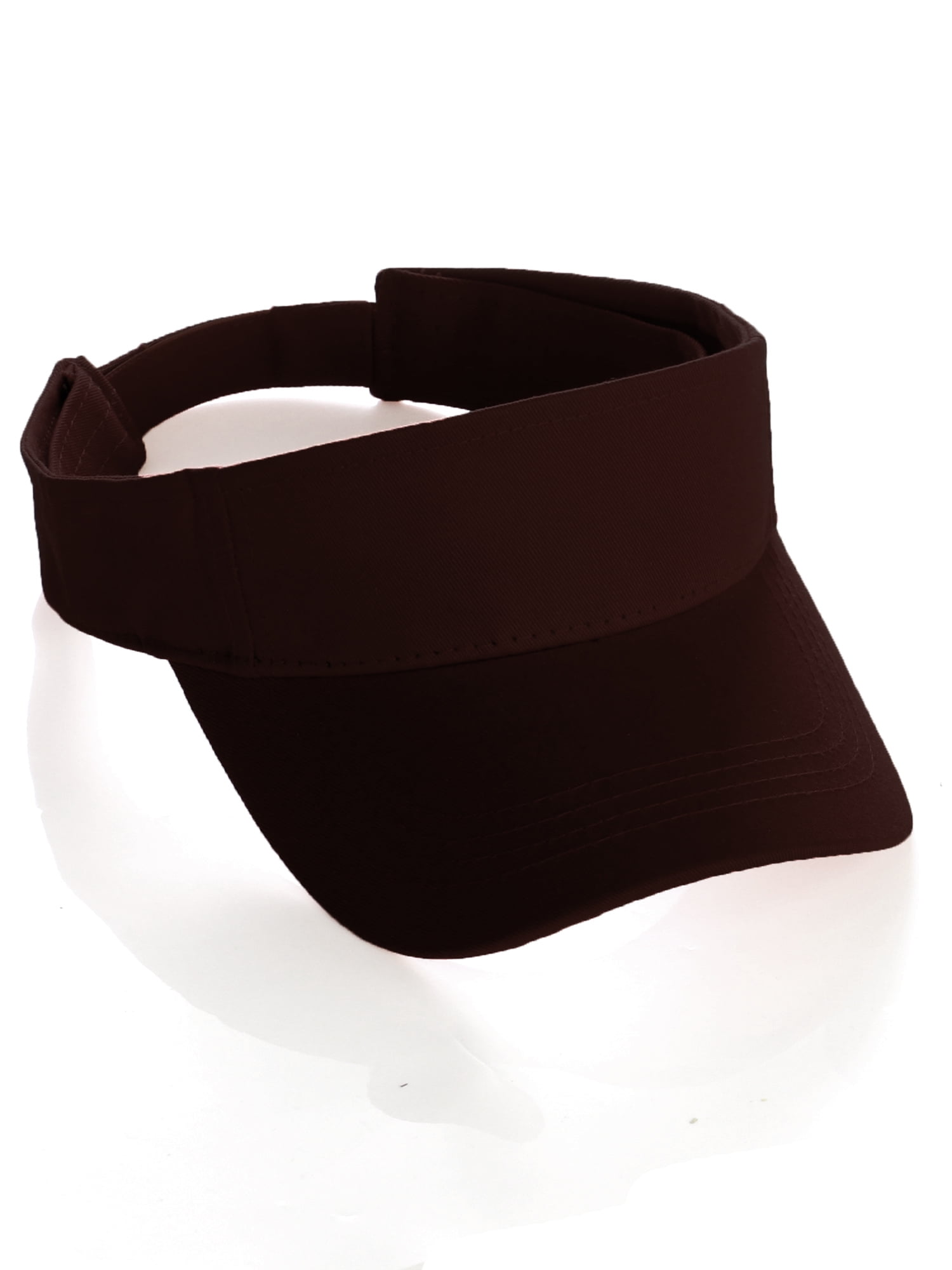 Classic Plain Unisex Sport Sun Visor Once Size Adjustable Tapeback Cap,  Adult Men Women, Navy 