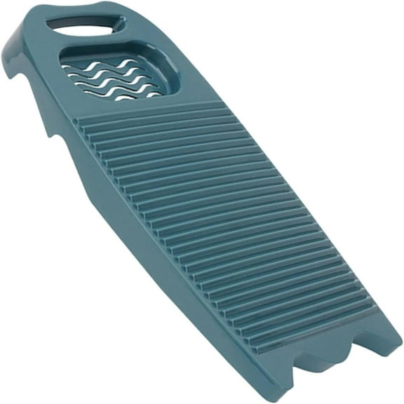 Classic Plastic Washboard for Hand Laundry with Built-In Soap Holder And Non-Slip Base - Effective Scrubbing Board for Stubborn Stains, Delicates, And Eco-Friendly Washing Harlik
