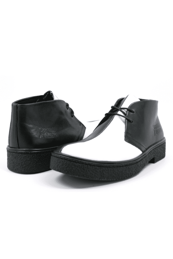 Classic Playboy Chukka Boot Split Toe Leather & Suede