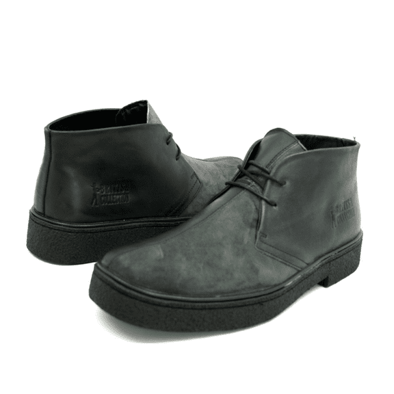 Classic Playboy Chukka Boot Split Toe Leather & Suede