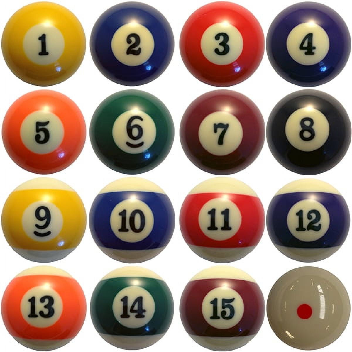 Classic Plus Premium Poly Resin Billiard Ball Set