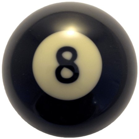 Classic Plus Premium Poly Resin Replacement #8 Billiard Ball