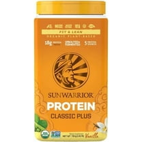 Sunwarrior Classic Plus Protein Vanilla Organic Vegan Protein Powder with BCAA 750g