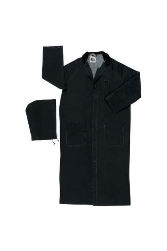 Mcr Safety Rider Raincoat,Black,L 267CL