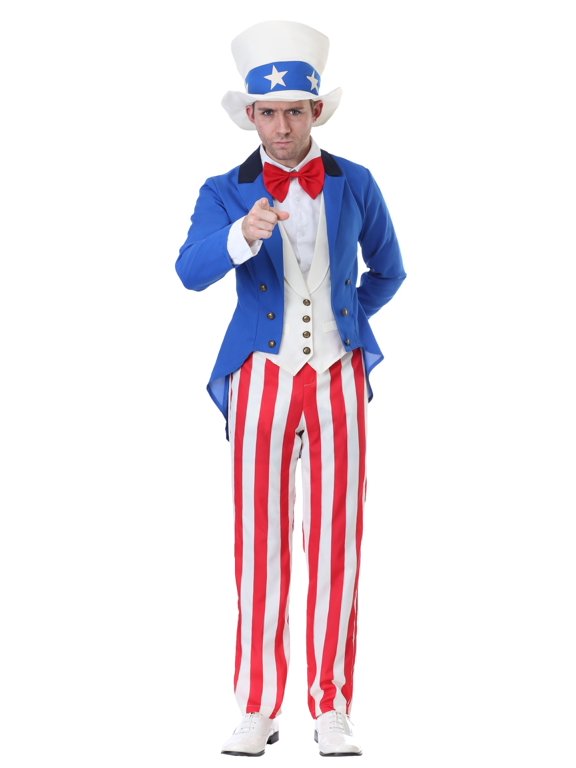 Classic Plus Size Uncle Sam Costume