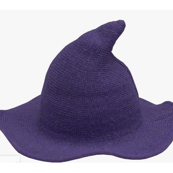 Classic Pointed Wizard Hat, Adjustable and Lightweight Halloween Clothes Accessory, Creative Themed Party Hat and Imaginative Holiday Celebration Gift