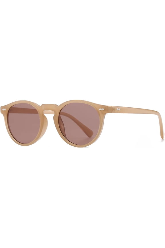 Classic Polarized Round Sun for Men Women Circle Style Unisex Sun UV400