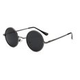 thumbnail image 1 of Classic Polarized Sunglasses for Men and Women, Retro Round Metal Frame, UV400 Protection, TAC Lenses, Mirror Driving Sunglasses, 1 of 1