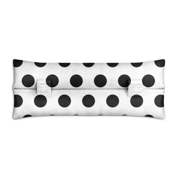 Classic Polka Dot Car Seatbelt Pillow - Chest Protector After Surgery - Soft Post-Mastectomy Recovery Cushion - Travel-Friendly (Colorful Dots)