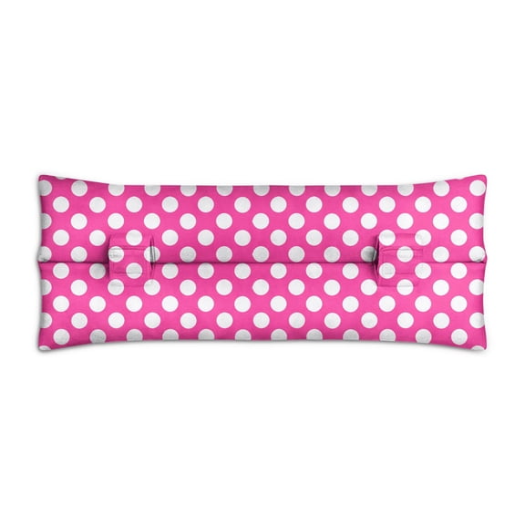 Classic Polka Dot Seatbelt Cushion - Comfortable Pillow for Long Car Rides | Mastectomy Recovery & Soft Fabric
