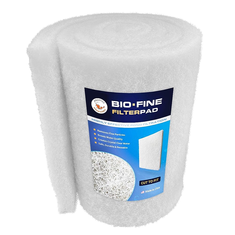 Classic Pond Pad Fine 12 Inches By 72 Inches By 1 Inch White Bulk