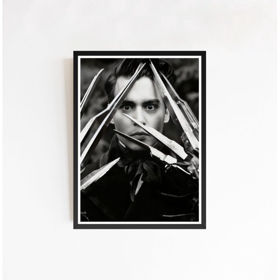 Classic Pop Icon Studio Portrait Monochromatic Studio Photography Art Version Gamma, Unframed Poster