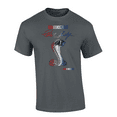 thumbnail image 1 of Classic Power and Timeless Elegance: Shelby Cobra Snake Signature Automotive Short Sleeve Adult Graphic T-Shirt-Charcoal-xxl, 1 of 1
