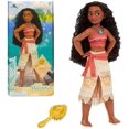 thumbnail image 1 of Classic Princess Moana 11.5” Doll & Brush Hairbrush Figure Holiday Gift, 1 of 1