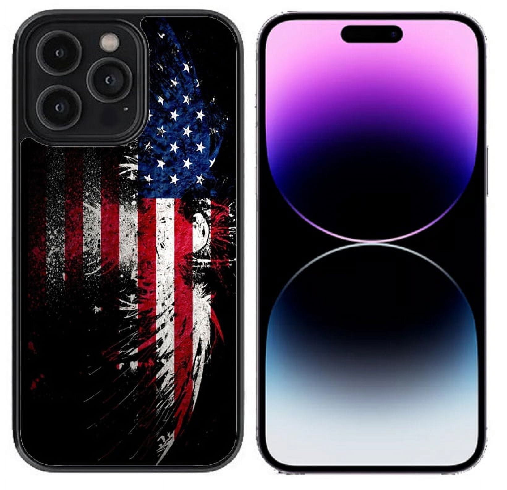 Classic Print Protective Phone Case Cellphone Cover for iPhone 14 for iPhone 13, American Eagle 2, 890AOB984024715