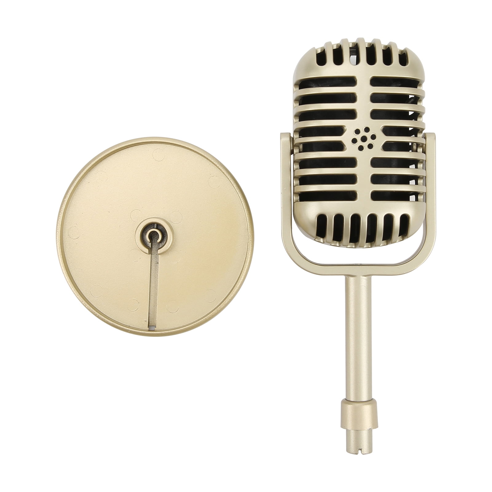 Classic Prop Microphone for Filming Dance Shows Practice Using Microphone Props FilmGold ...