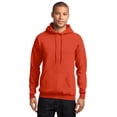 thumbnail image 1 of Port & Company Mens Classic Hooded Sweatshirt, Orange, XXX-Large, 1 of 2
