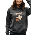 thumbnail image 1 of Classic Pumpkin Halloween Hoodie for Men and Women, Unisex Pullover Hooded Sweatshirt, Comfortable Cotton Poly Blend, Casual Seasonal Outfit, 1 of 5
