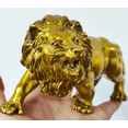 thumbnail image 1 of Classic Pure Copper Africa Lion Evil Foo Dog Lion Sculpture Artwork South Africa Sculpture Male Lion Cougar Animal Bronze Copper Statue, 1 of 5