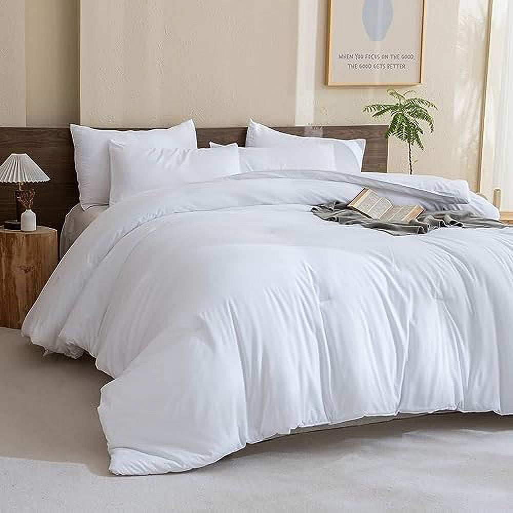 Amazing White King Size Bedding Photos