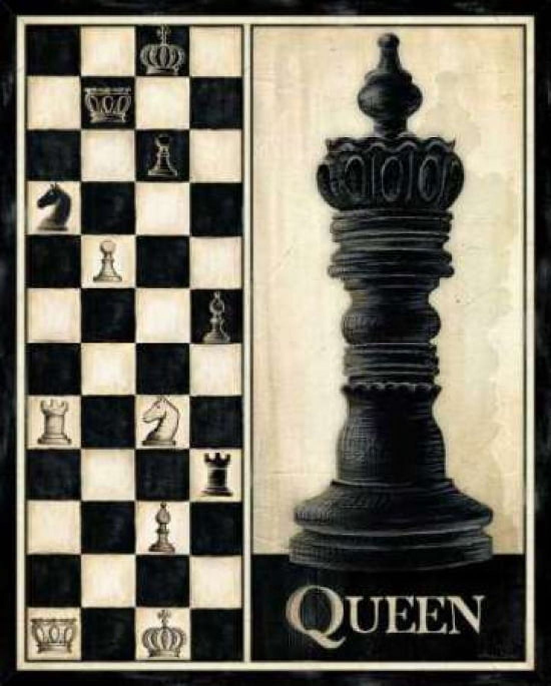 Classic Queen Canvas Art - Andrea Laliberte (20 x 24)