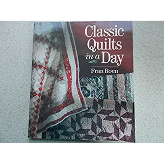 Pre-Owned Classic Quilts in a Day (Paperback) 9780806907581