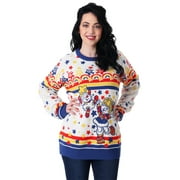 Classic Rainbow Brite Adult Ugly Christmas Sweater
