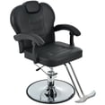 thumbnail image 1 of Classic Reclining Barber Chair Salon Chair with Heavy Duty Hydraulic Pump 360°Rotation Chair, 1 of 8