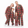 thumbnail image 1 of NIPAXO Family Matching Christmas Pajamas Set Long Sleeve Button-Down Holiday Sleepwear Classic Tartan Plaid Lounge Set for Dad Mom Kids, 1 of 10