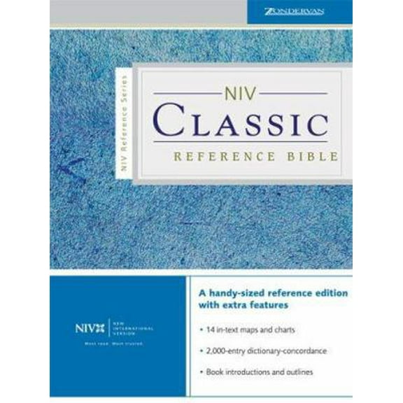 Pre-Owned NIV Classic Reference Bible (Hardcover) 0310945488 9780310945482