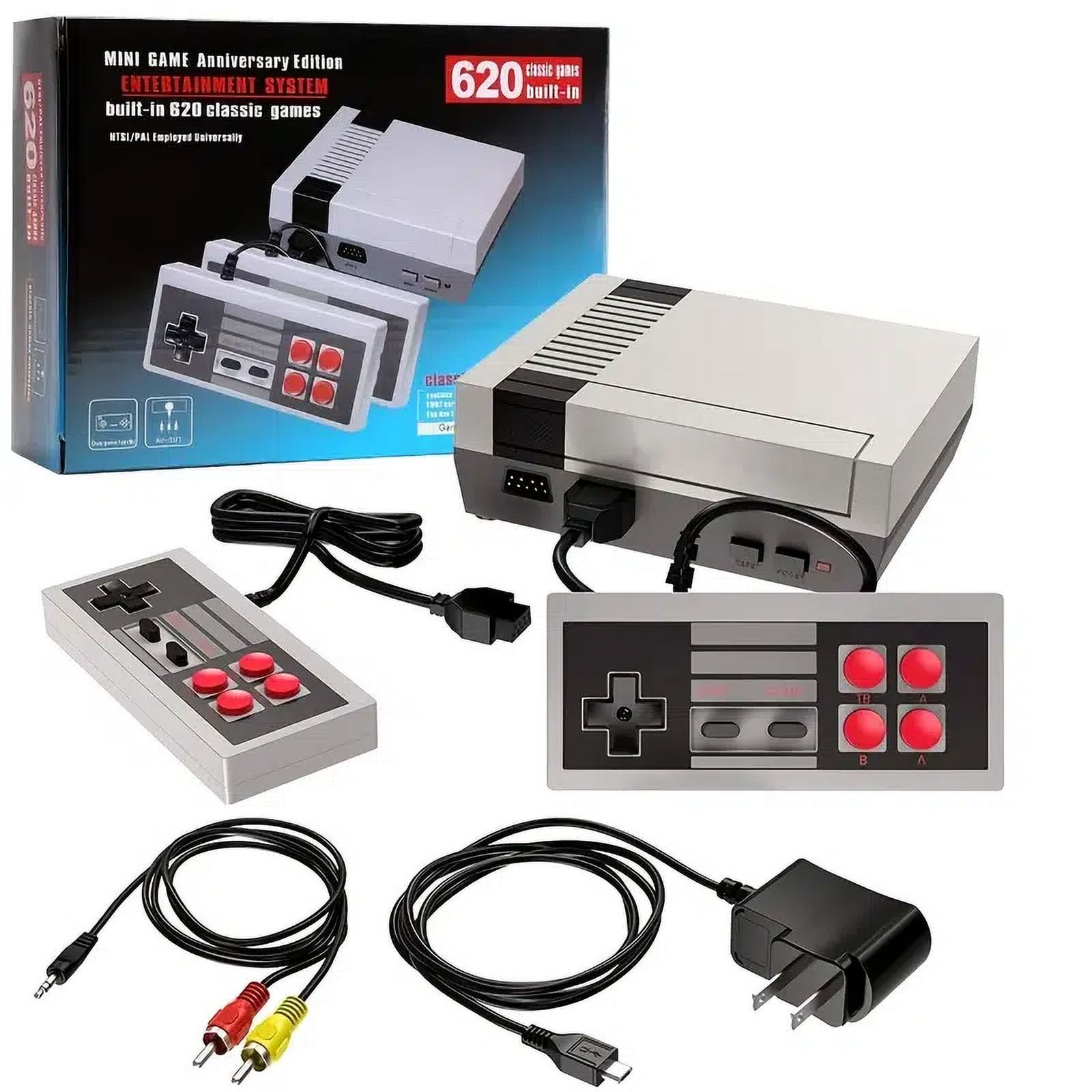 Classic Retro Game Console, Plug And Play 8Bit Video Game