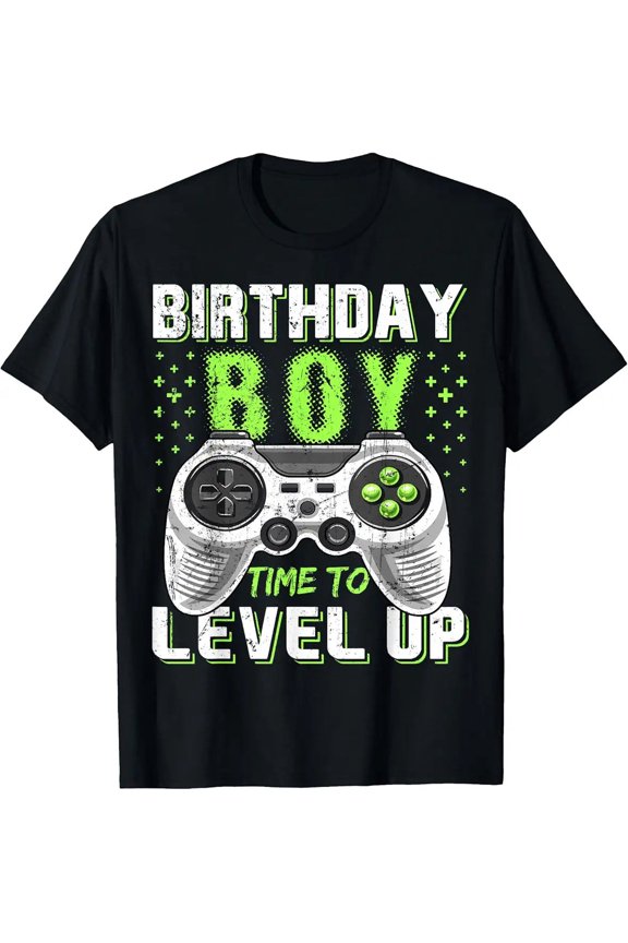 Classic Retro Level Up Video Game Party Gift Unisex T-Shirt, S - 5XL