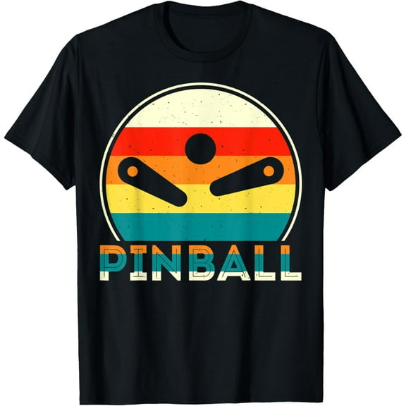 Classic Retro Pinball Player Arcade Game Machine Lover T-Shirt mens t shirt，black，women，funny，misfits，men，journey