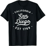 Classic Retro Vintage San Diego California 1769 USA Souvenir T-Shirt