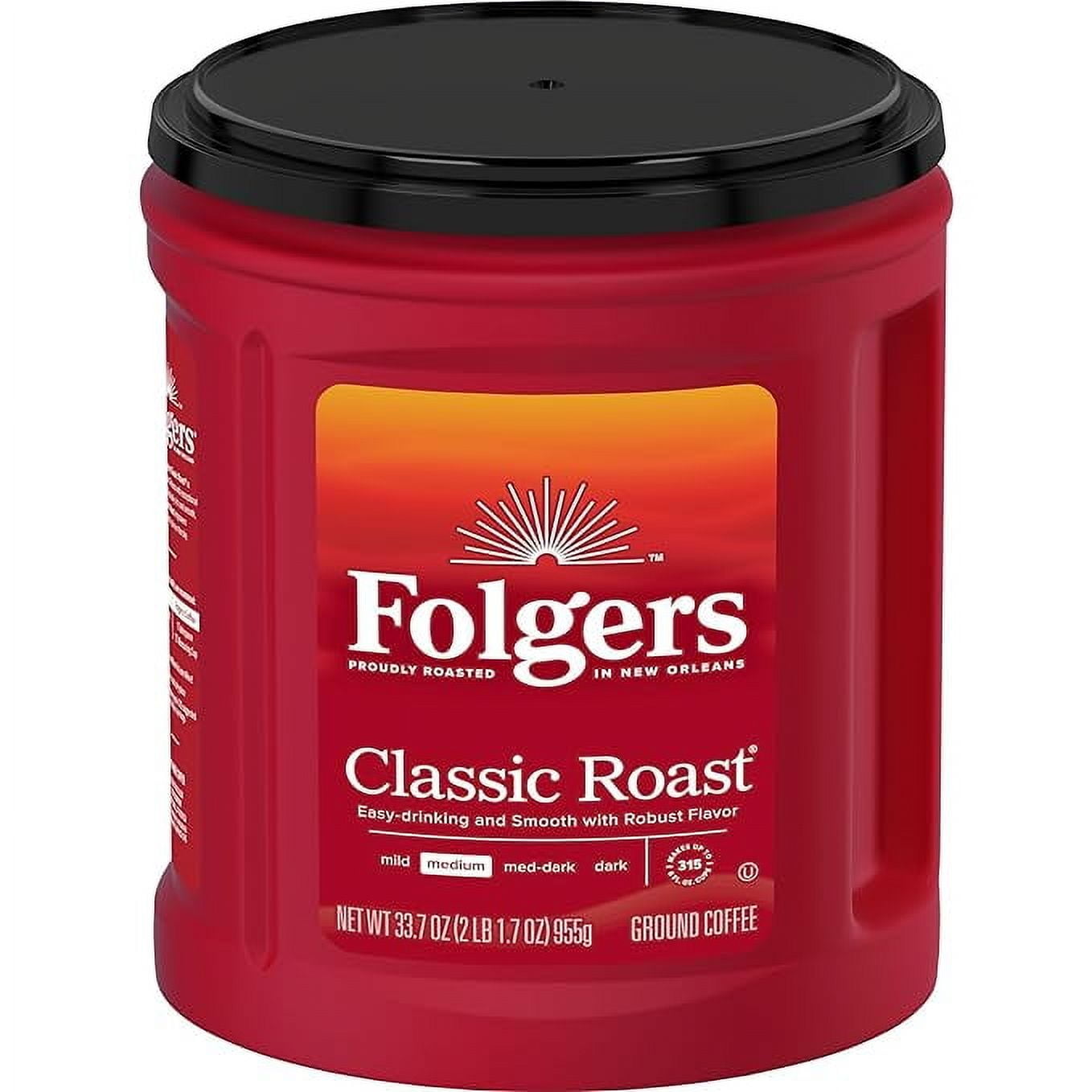 Classic Roast Ground Coffee, 33.7 Ounce