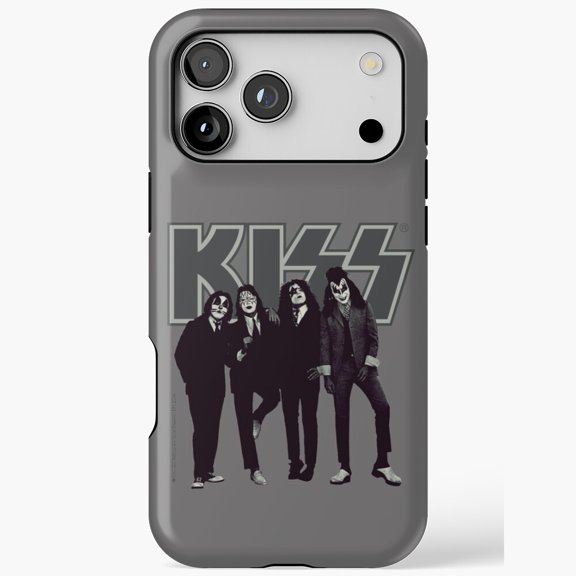 Classic Rock Band Retro Logo Typography Inspired Artwork iPhone Case 17 to 11 Pro Max